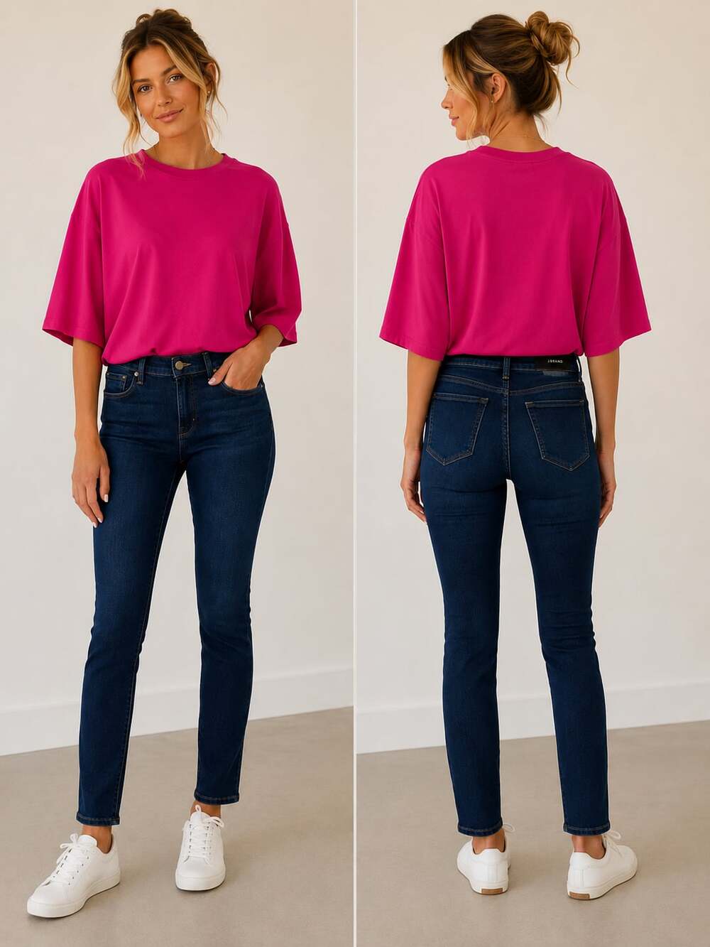 J Brand Capri Veruca Dark Wash Skinny Jeans